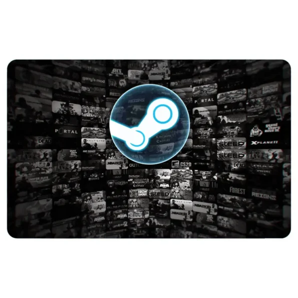 Steam Gift Card (US) – Redeemable Code for Steam Wallet Funds