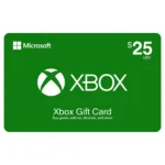 Xbox Gift Card - $25 Value - Gaming and Entertainment Credit