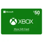 Xbox Gift Card - $50 Value - Gaming and Entertainment Credit