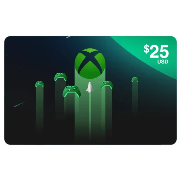 $25 Xbox Gift Card - Perfect Gift for Gamers